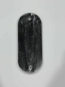 Historic Black with Silver Brush